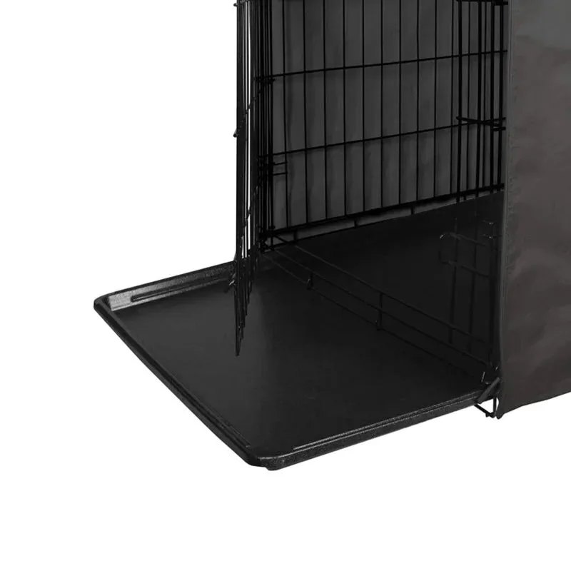 Dog Kennel Cage Pet House Cover Waterproof Dust-proof Durable Oxford Foldable Washable Small Medium Large Outdoor Pet Supplies
