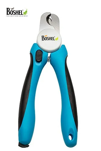 Dog Nail Clippers and Trimmer By Boshel With Safety Guard For Safe At Home Grooming