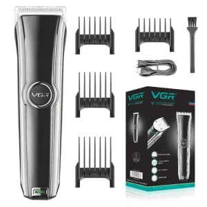 Electric Rechargeable Cordless Hair Beard Trimmer for Men