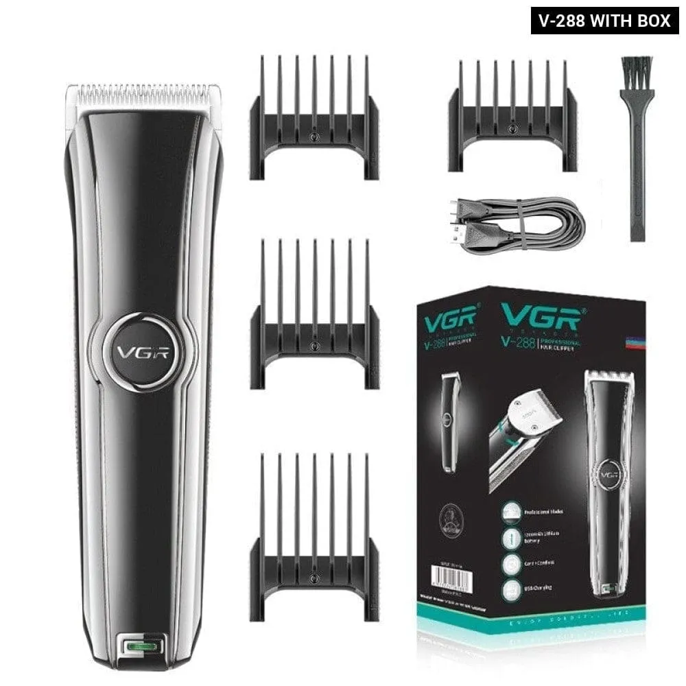 Electric Rechargeable Cordless Hair Beard Trimmer for Men