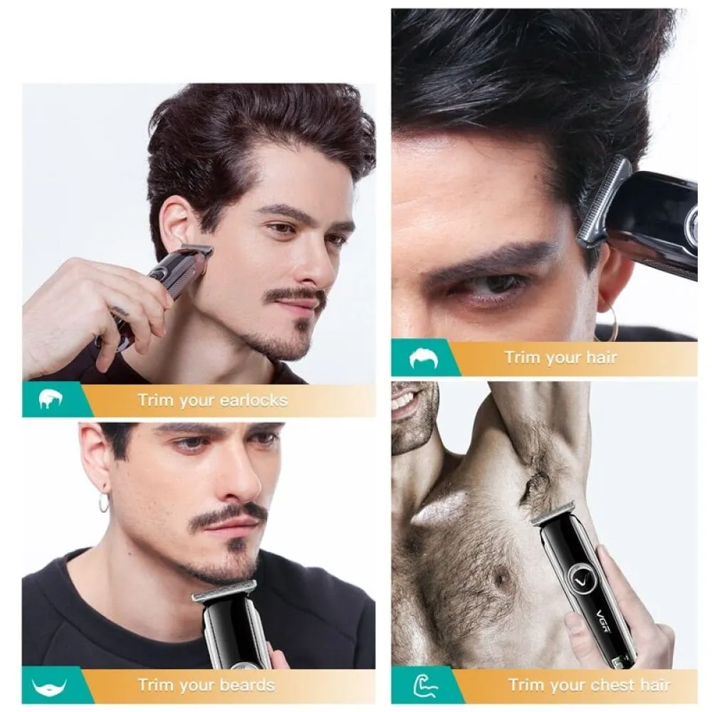 Electric Stubble Rechargeable Professional Hair Trimmer for Men