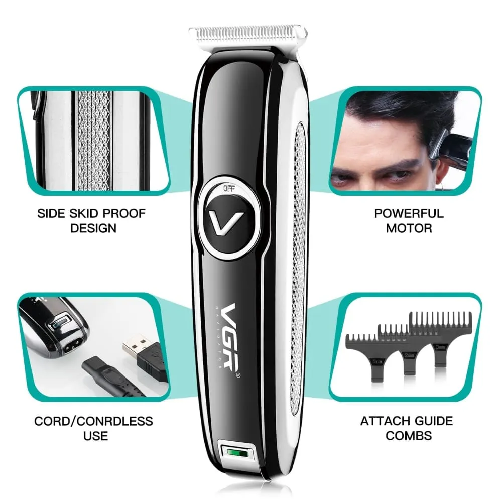 Electric Stubble Rechargeable Professional Hair Trimmer for Men