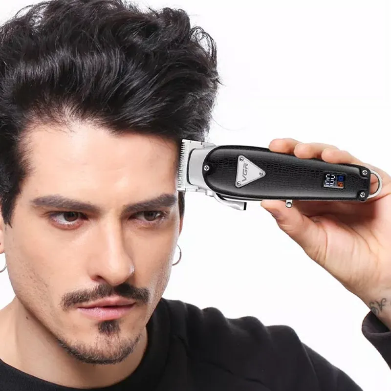 Electric Usb Rechargeable Adjustable Cordless Hair Trimmer for Men