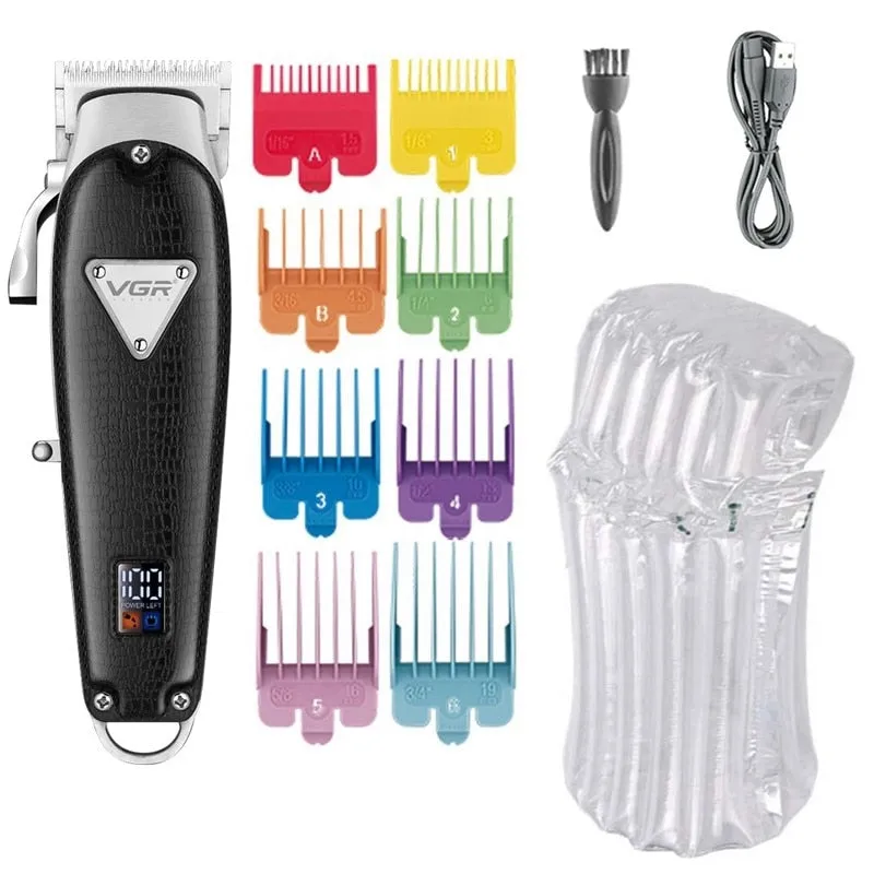 Electric Usb Rechargeable Adjustable Cordless Hair Trimmer for Men