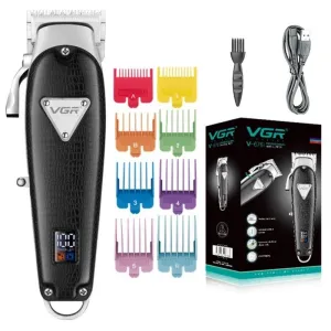 Electric Usb Rechargeable Adjustable Cordless Hair Trimmer for Men