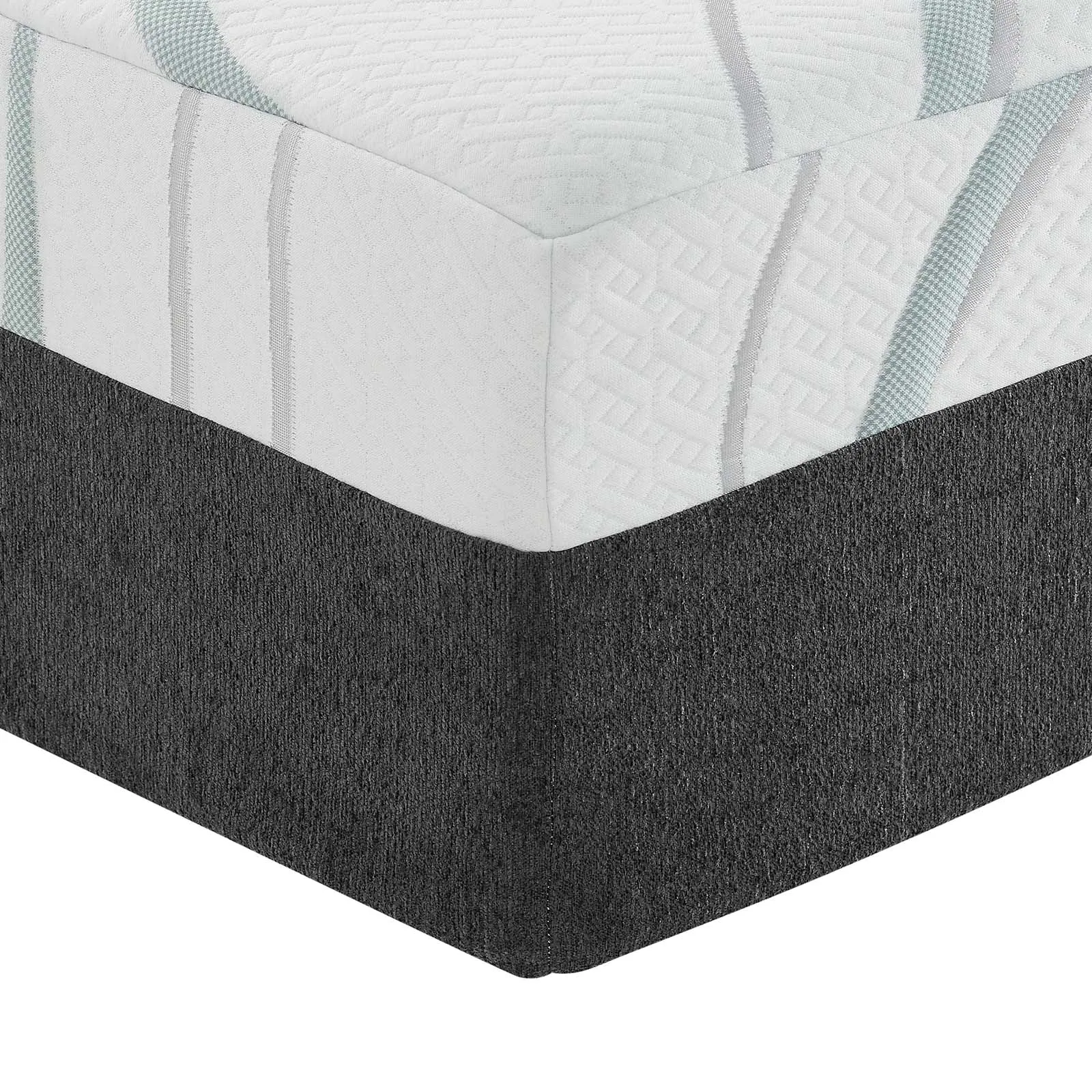 Elysse King CertiPUR-US® Certified Foam 12" Gel Infused Hybrid Mattress By Modway - MOD-5580