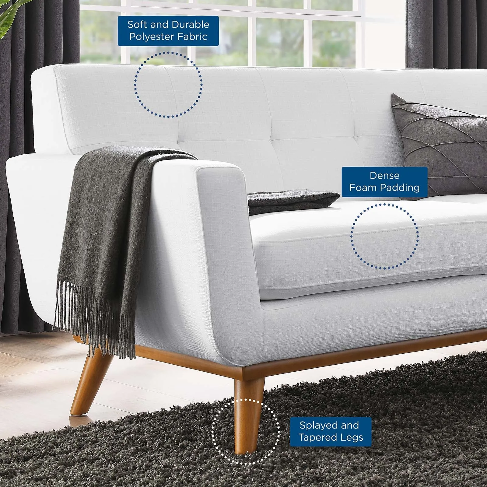 Engage Upholstered Loveseat
