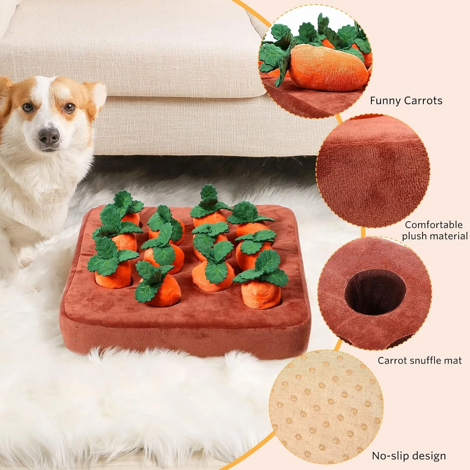 Enrichment Dog Puzzle Toys