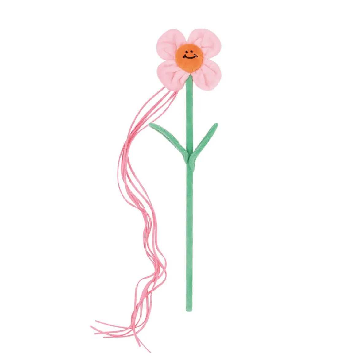 Flowers With Strings Teaser Wand Toy for Cats