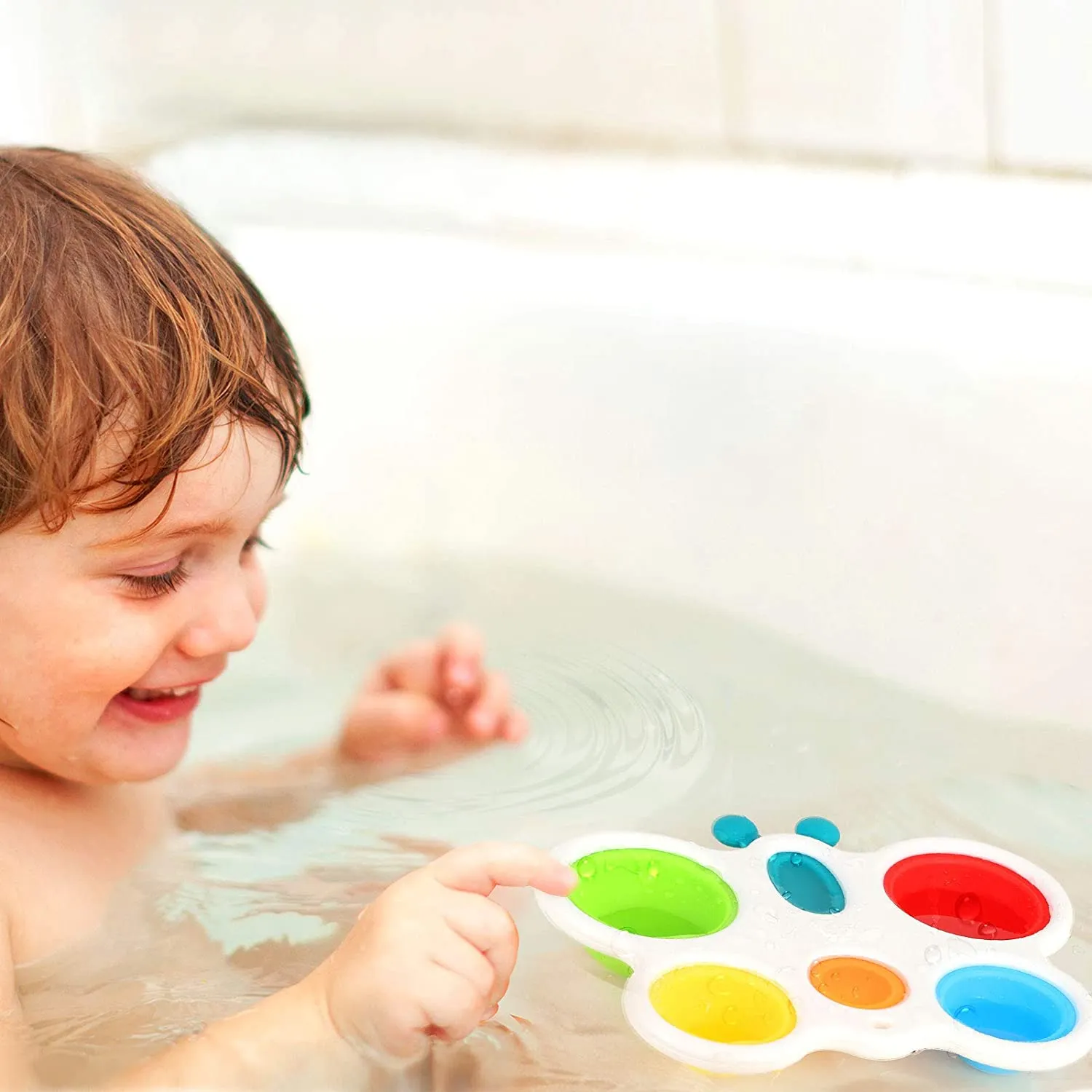 FlutterJoy Baby Sensory Stimulator: Engaging Butterfly Design for Early Development and Playtime