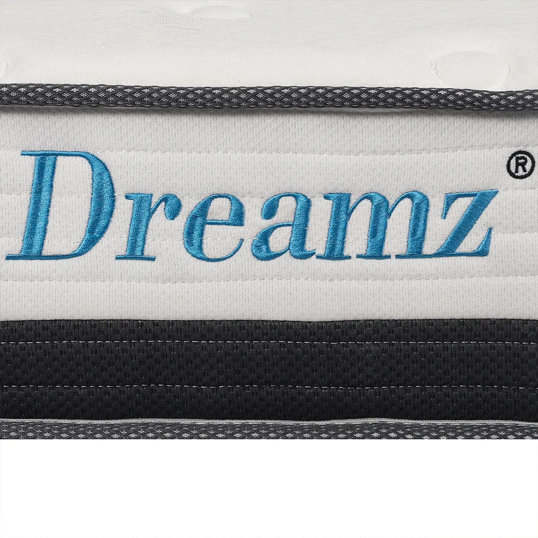 France 21cm Spring Mattress Premium Bed Top Foam Medium Firm - Double