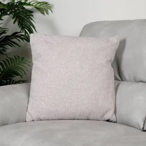 Grey Boucle Cushion - 50 x 50cm