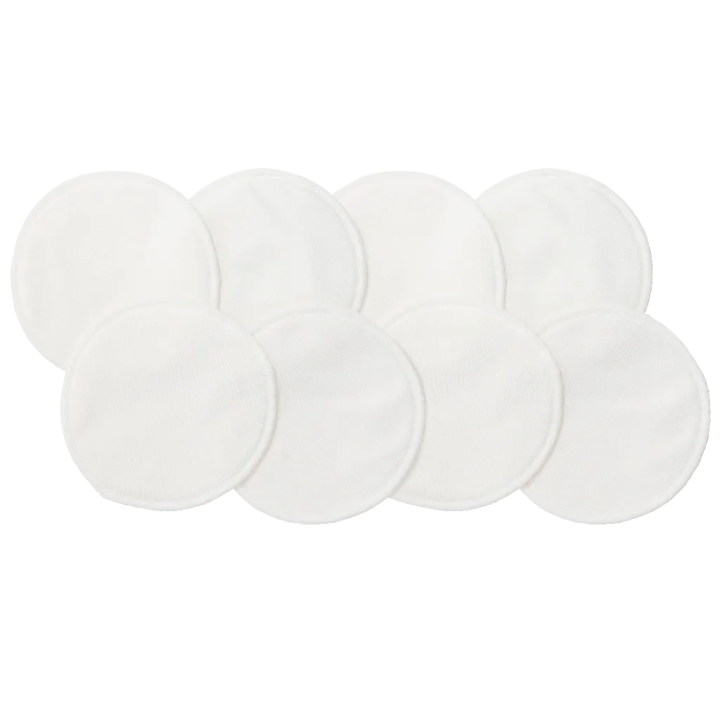 Haakaa Lactivate Reusable Nursing Pads White 8