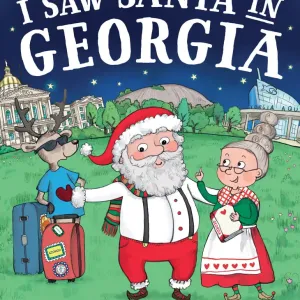 I Saw Santa In Georgia Book