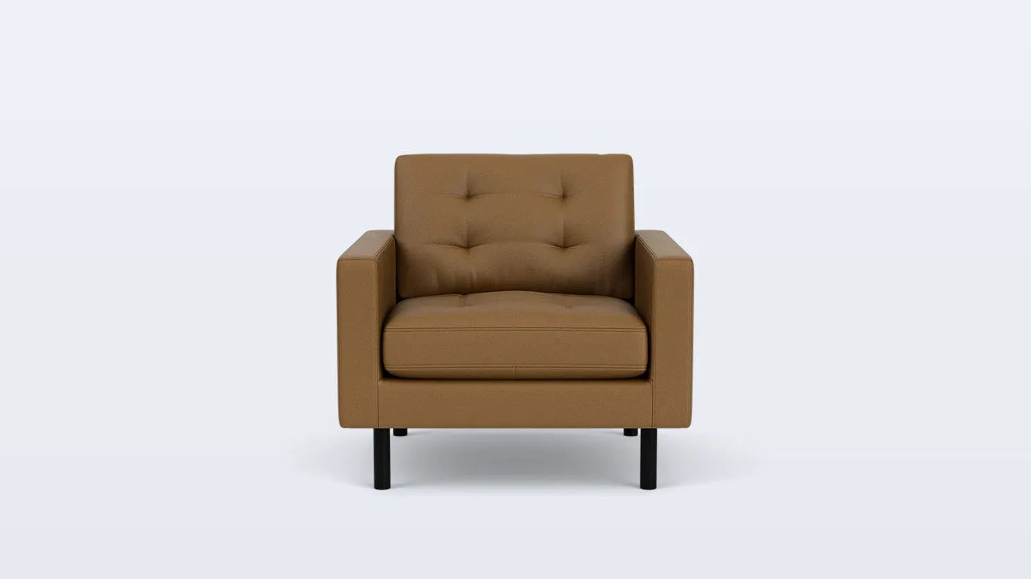 joan chair (tufted) - leather