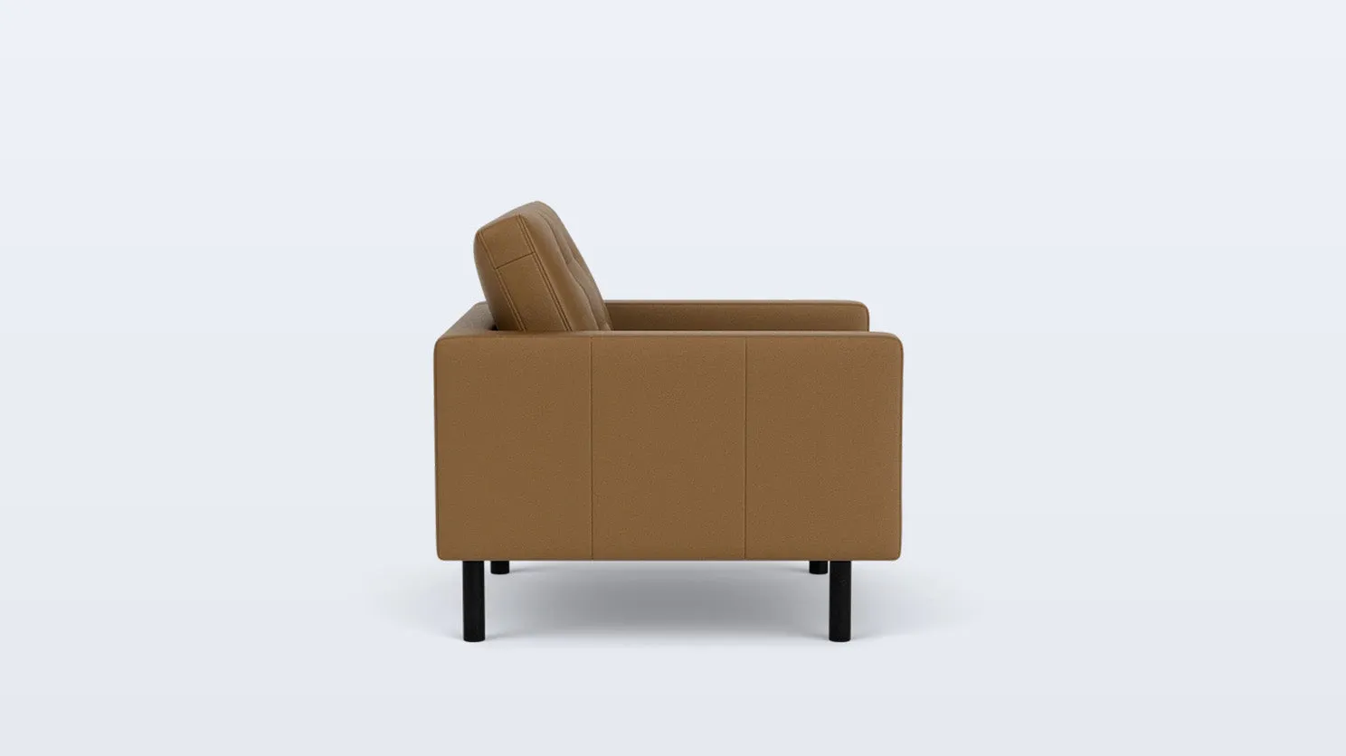 joan chair (tufted) - leather