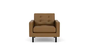 joan chair (tufted) - leather