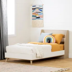 Kids Bed: 120x200x140 Wood, Beige by Alhome - 110112795