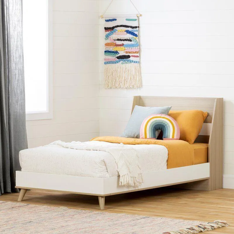 Kids Bed: 120x200x140 Wood, Beige by Alhome - 110112795