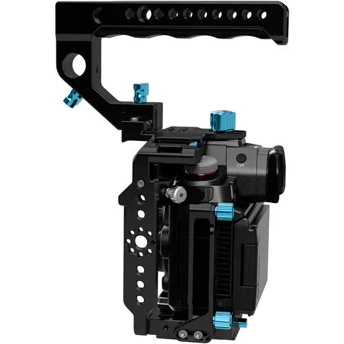 Kondor Blue Panasonic Lumix Gh6 Cage With Top Handle (Raven Black)