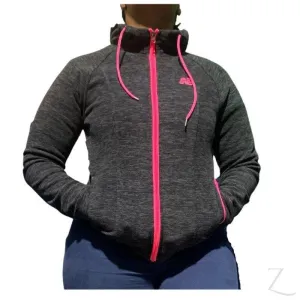 Ladies Long Sleeve Athleisure Jacket | Hooded | "Jima"