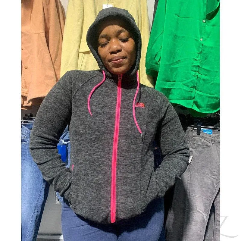 Ladies Long Sleeve Athleisure Jacket | Hooded | "Jima"
