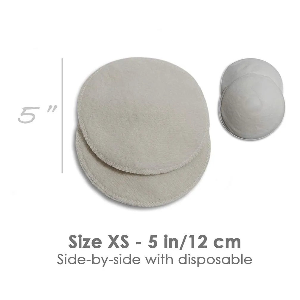 LANACare: Organic Merino Wool Reusable Nursing Pads
