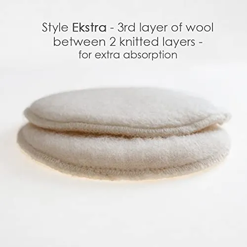 LANACare: Organic Merino Wool Reusable Nursing Pads