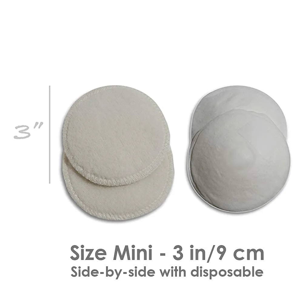 LANACare: Organic Merino Wool Reusable Nursing Pads