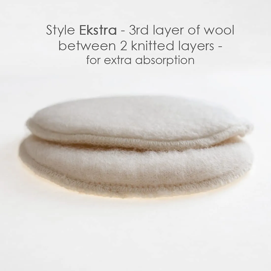 LANACare: Organic Merino Wool Reusable Nursing Pads