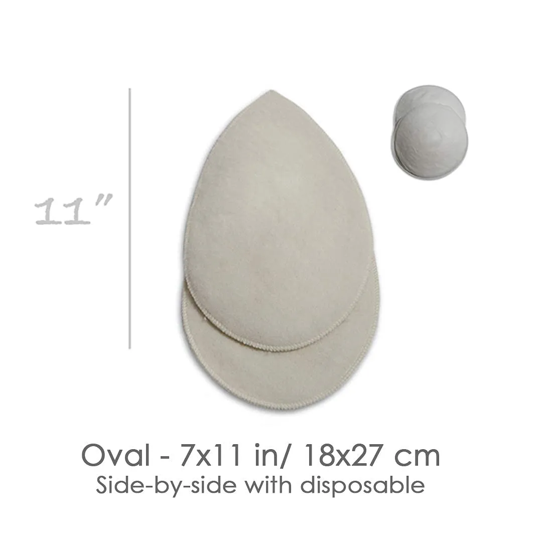 LANACare: Organic Merino Wool Reusable Nursing Pads