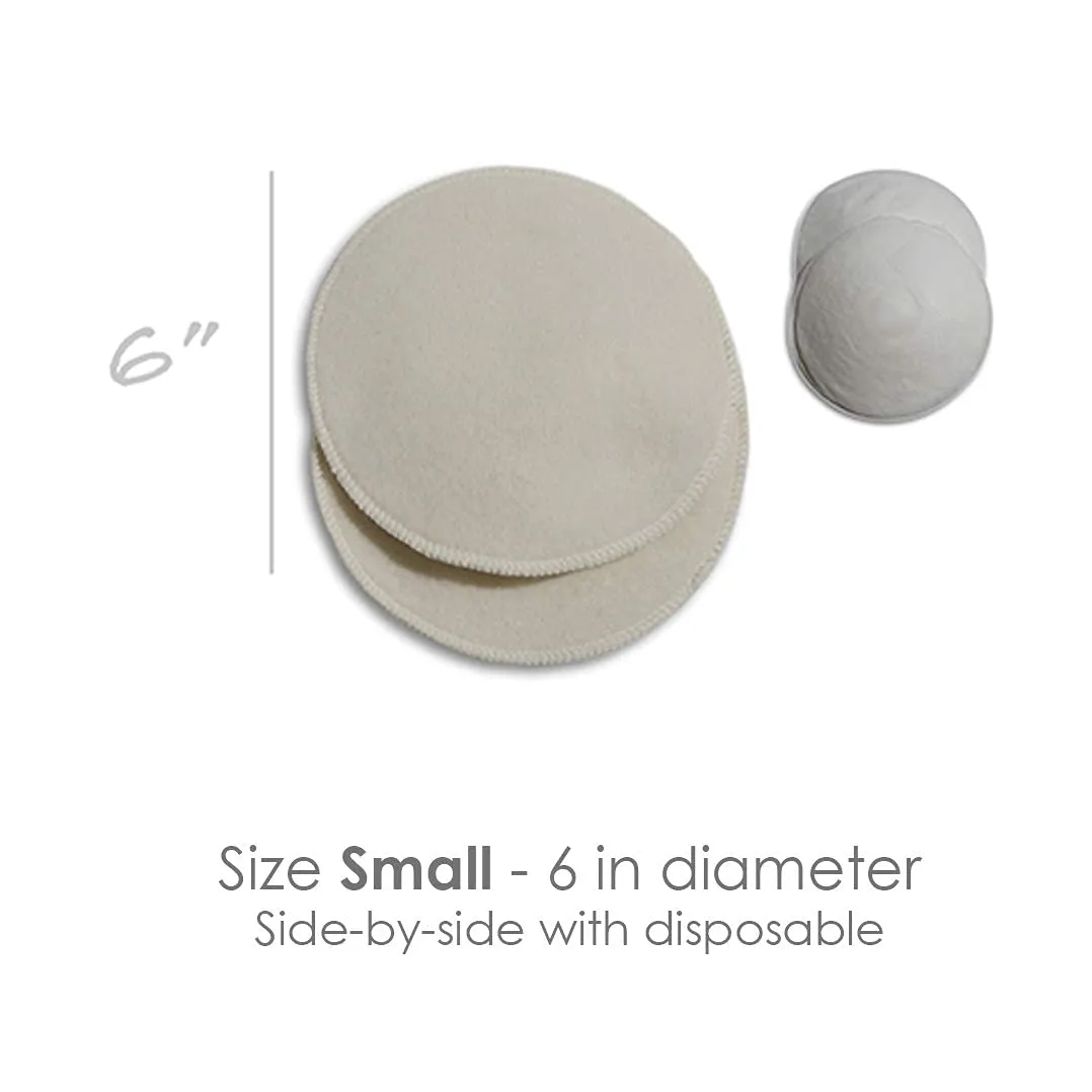LANACare: Organic Merino Wool Reusable Nursing Pads