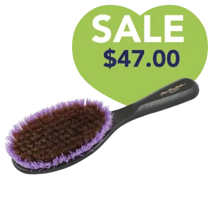 Large Ionic Brass Brush Purple by Chris Christensen