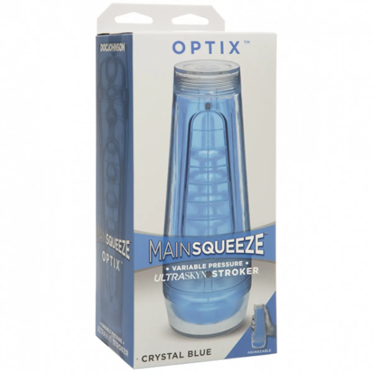 Main Squeeze Optix Ultraskyn Stroker Crystal Blue