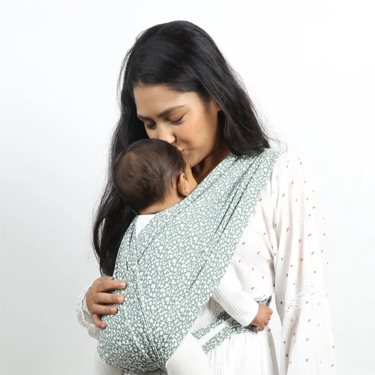 Masilo Godilo Ergonomic Organic Cotton Baby Carrier Wrap  Foliage