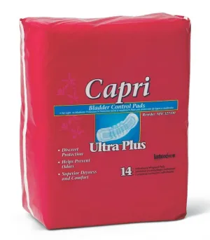 Medline Capri Bladder Control Pads: 3.25" X 13", 126 Count