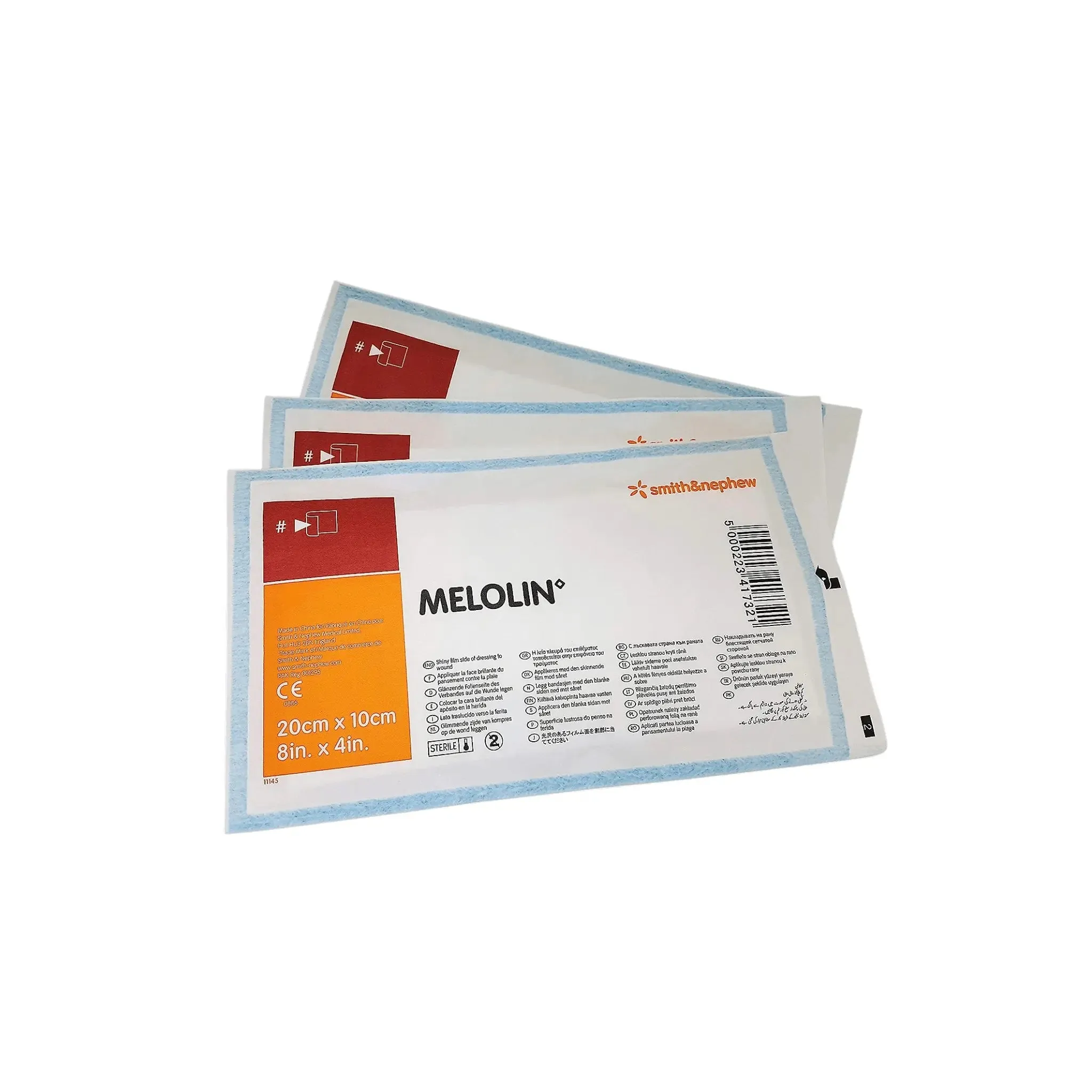 Melolin Non-Adherent Dressing Refill Pack Dressings- Mixed Sizes