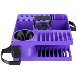 Mini Cube Tool Caddy Purple by Vanity Fur