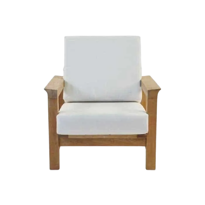 Monterey Teak Outdoor Club Chair