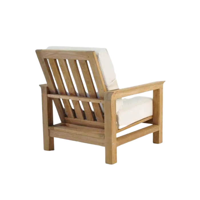 Monterey Teak Outdoor Club Chair