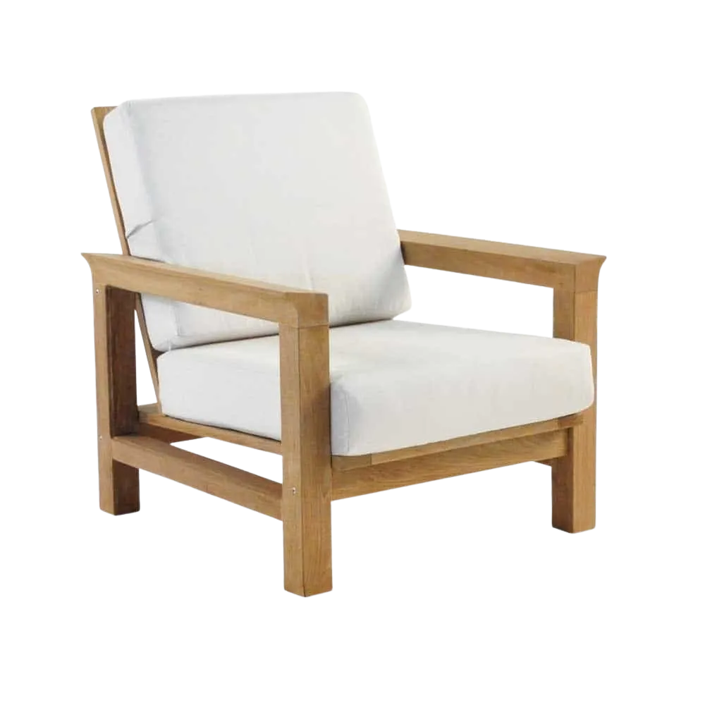 Monterey Teak Outdoor Club Chair