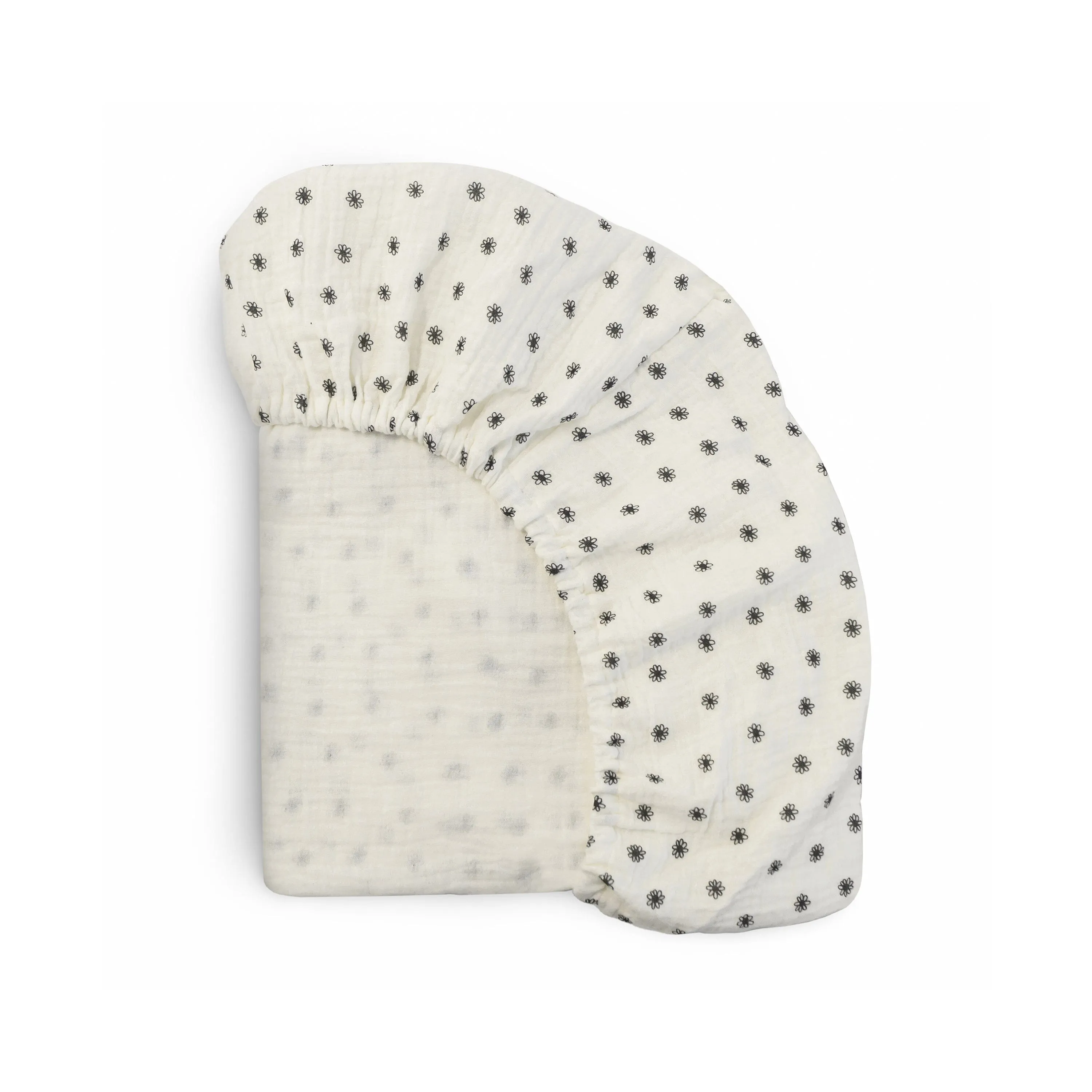 Mushie Extra Soft Muslin Mini Crib Sheet