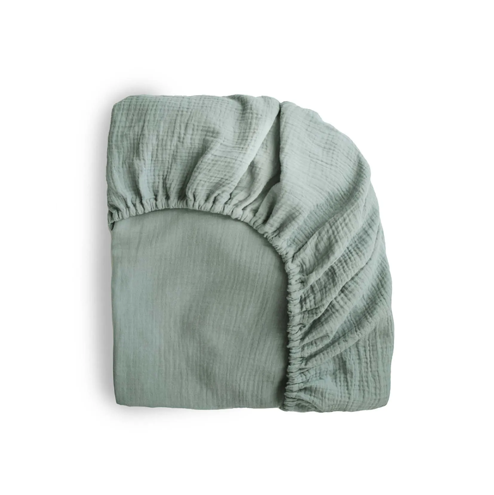 Mushie Extra Soft Muslin Mini Crib Sheet