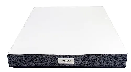 Novelty Mattress And Sofa_Desire 6 inch Queen Size Orthopaedic Memory Foam Mattress (75x60x6, Double Bed, Soft Mattress)