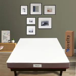 Novelty Mattress And Sofa_Desire 8 inch King Size Orthopaedic Memory Foam Mattress (75x72x6, Double Bed, Soft Mattress)