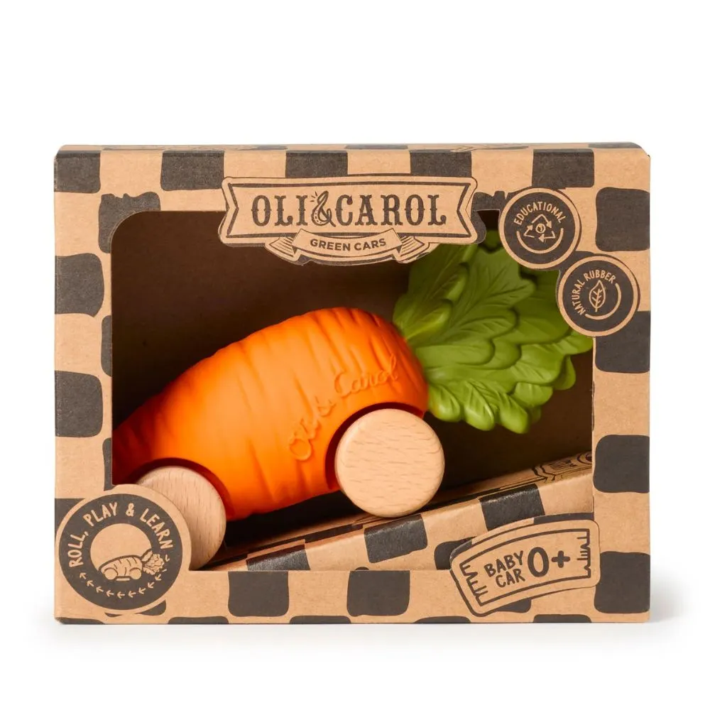 Oli & Carol Cathy The Carrot Baby Car Toy
