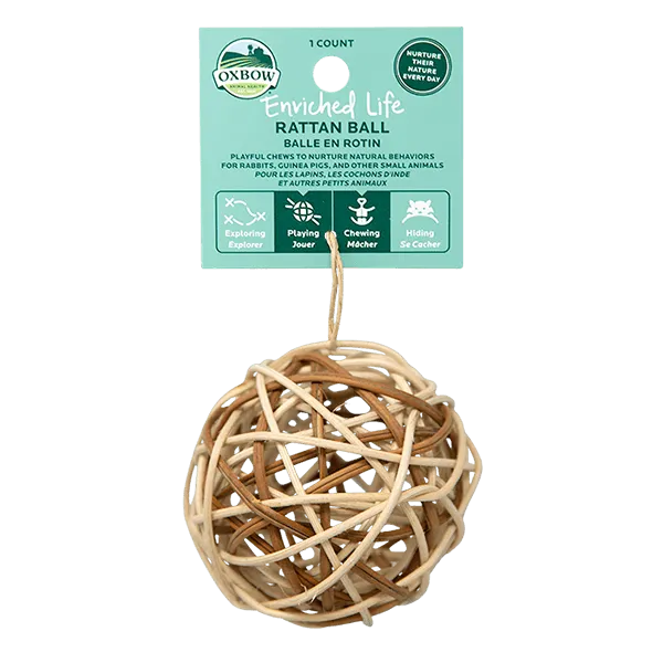 Oxbow Enriched Life Rattan Ball