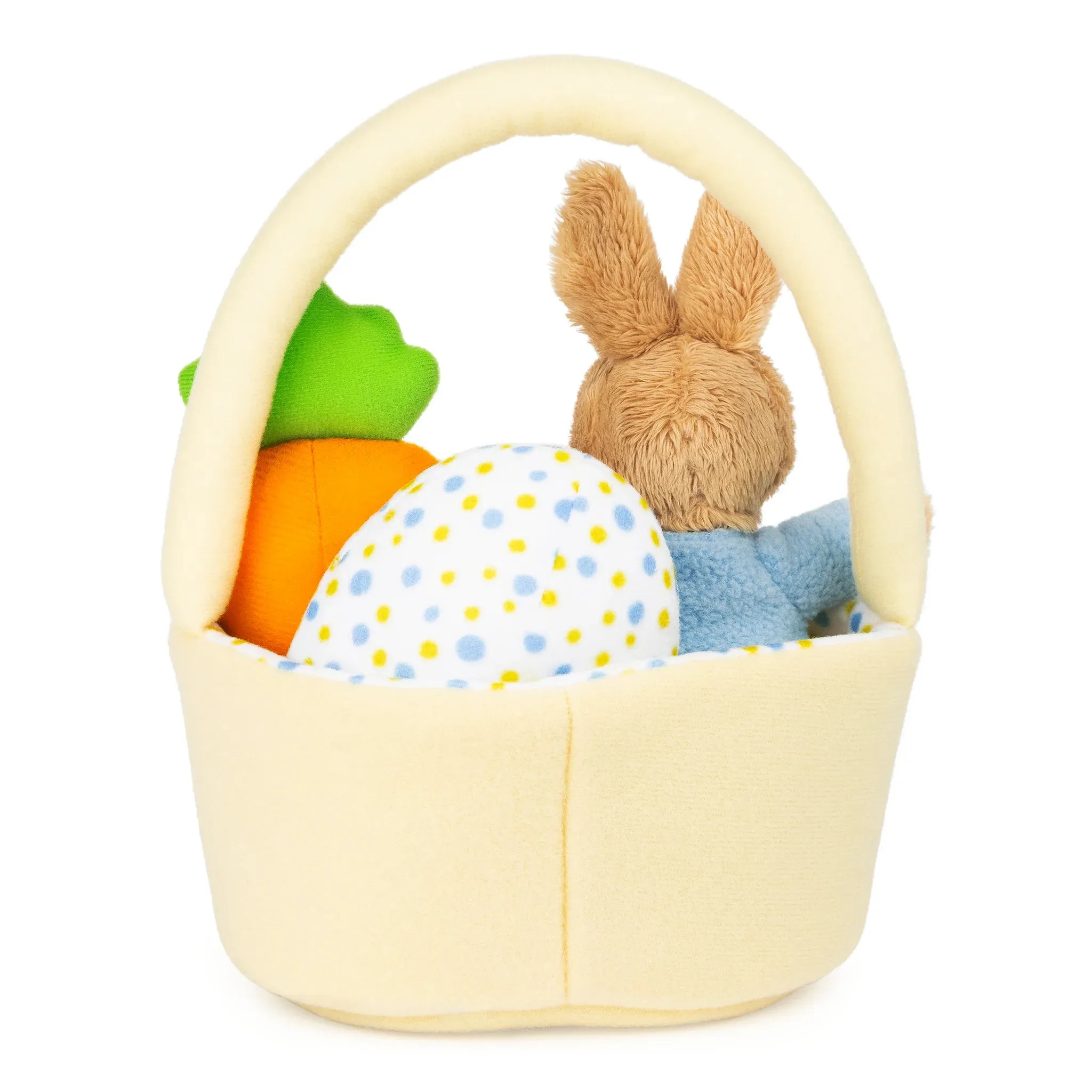 Peter Rabbit Plush Easter Basket Playset