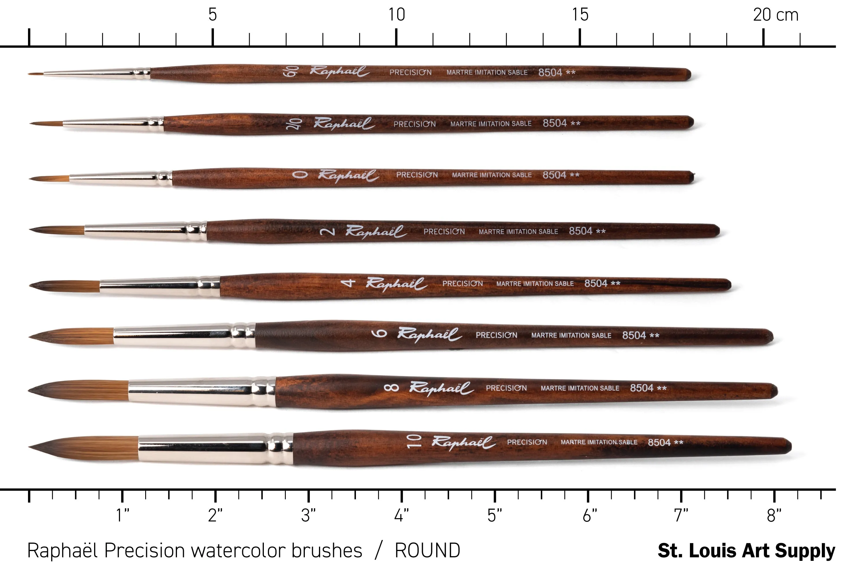 Precision Watercolor Brushes