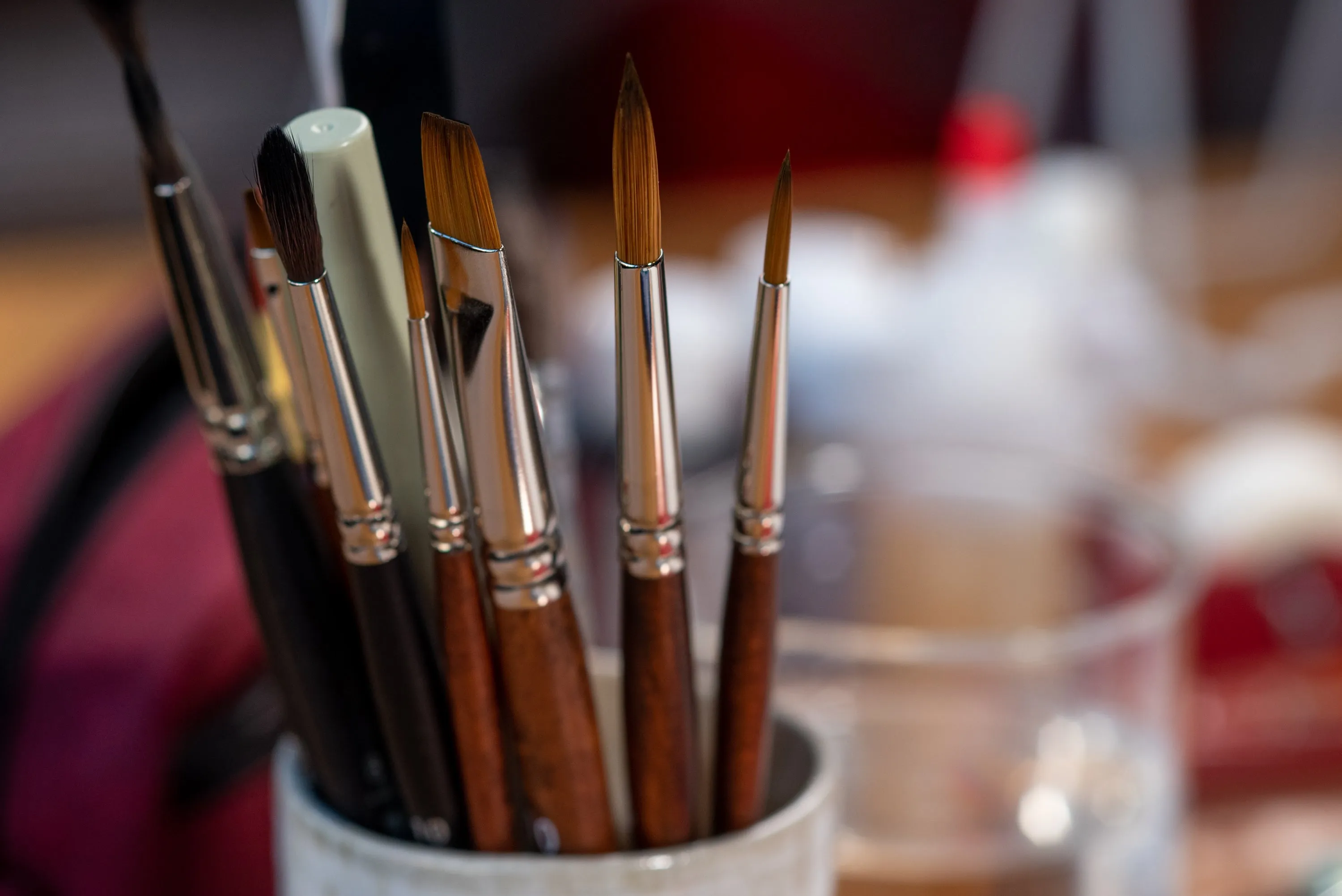 Precision Watercolor Brushes
